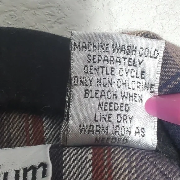 Y2K Brown Plaid Lightweight Cotton Blazer Jacket - Picture 6 of 6